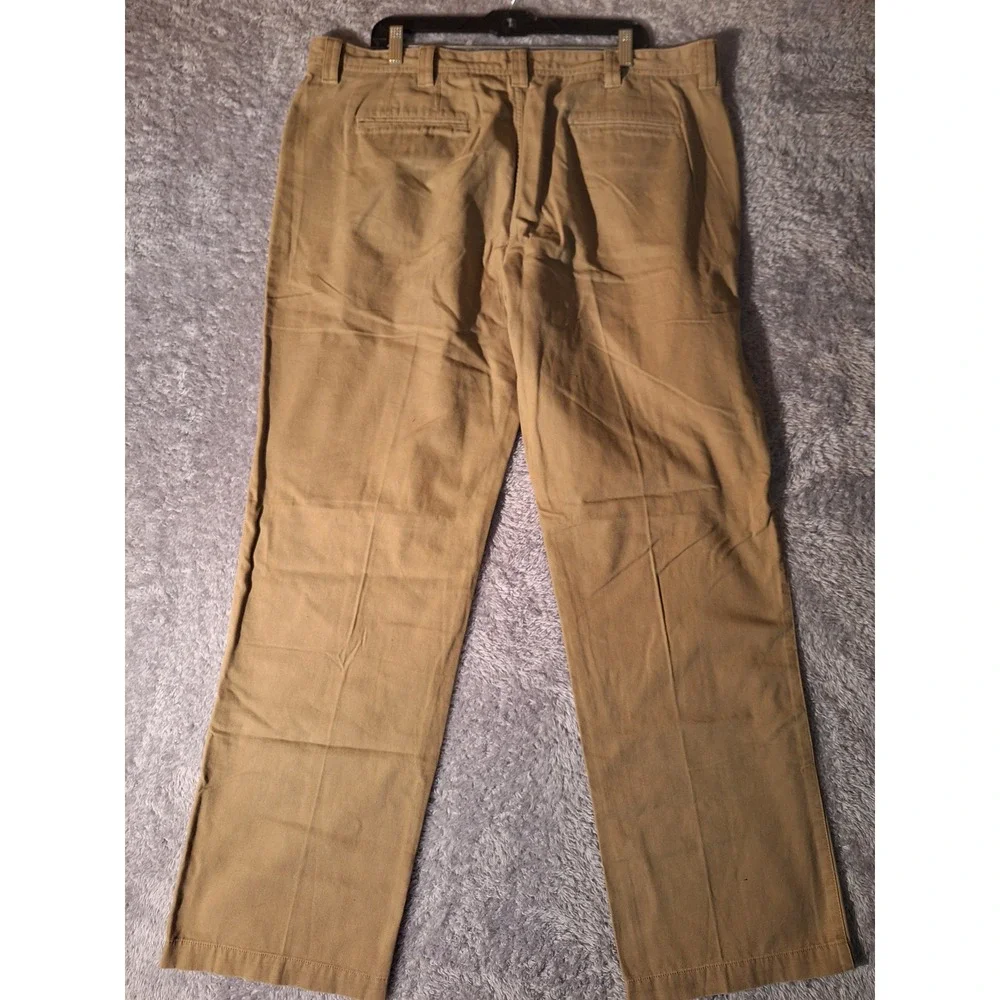 Weatherproof Mens Tan Relaxed Fit Utility Cargo Pants 40x32 Outdoor Casual Work